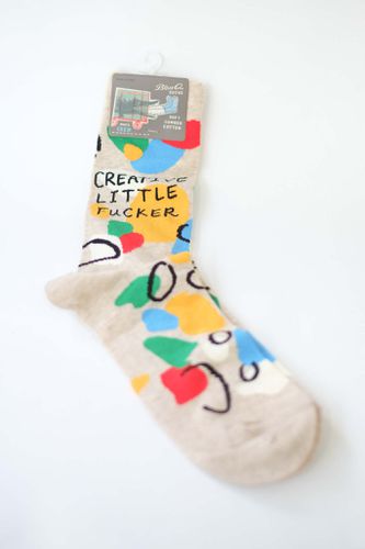 Cover image for Creative Little Fucker Crew Socks